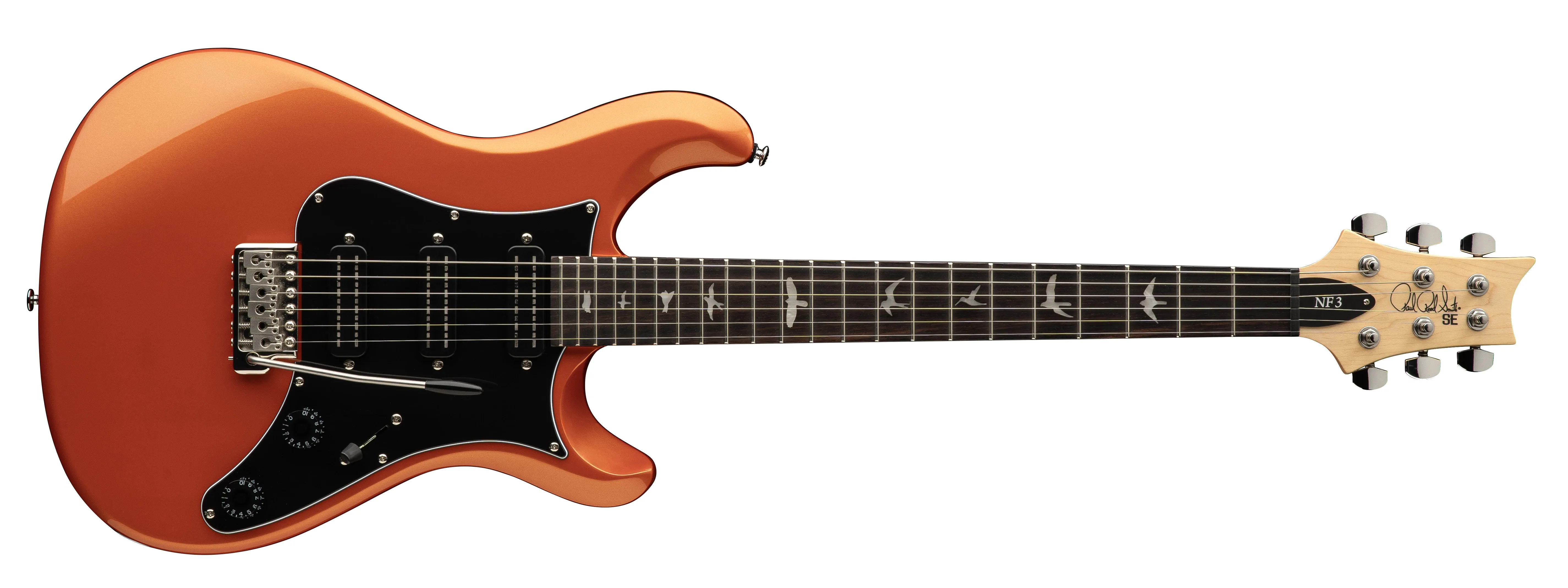 PRS SE NF3 metallic orange rosewood